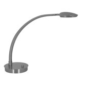 Pelle 6.8W Table Lamp in Brushed Platinum