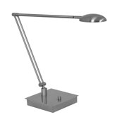 Vital 16" Table Lamp in Brushed Platinum