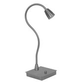 Imu 22" Table Lamp in Brushed Platinum