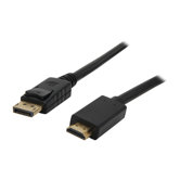 72" Display Port Male to HDMI Male Cable