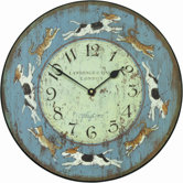 Playtime for Cats and Dogs Wall Clock