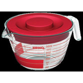 5.56" Eight-Cup Measuring Cup with Plastic Cover