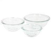 Prepware 3 Piece Mixing Bowl Set