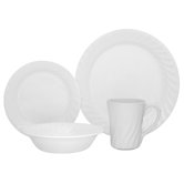 Impressions Sculptured 16 Piece Dinnerware Set