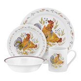 Impressions Country Morn 16 Piece Dinnerware Set