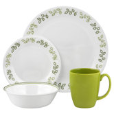 Livingware Neo Leaf 16 Piece Dinnerware Set