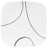 Simple Lines Square 8.75" Lunch Plate