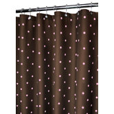 Classic Polka Dot Stall Shower Curtain