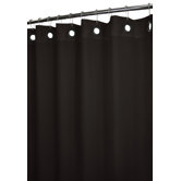 Dorset Solid Large Grommet Shower Curtain