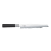 Wasabi 9" Black Handled Bread Knife