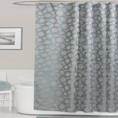 Orbit Polyester Shower Curtain