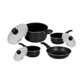 Radiance Aluminum 7-Piece Cookware Set