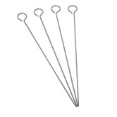 4 Piece 12" Chrome Skewer Set