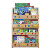 The Tidy Books Childrens Bookcase (Natural Lowercase)