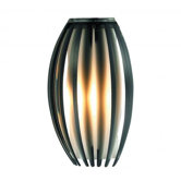 Elba Wall Light in Brown Acrylic