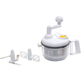 KitchenWorthy Manual Food Processor