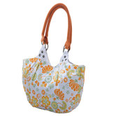 Natural Wild Orange Cotton Tote Bag