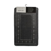 Armoni 2 Piece Bath Set in Black