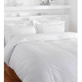 Minimalist Duvet Cover Set in White
