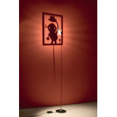Shining Image Floor Lamp- Man with Hat Wall