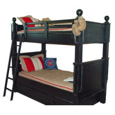 Taylor Cottage Twin over Twin Bunk Bed with Trundle Bed