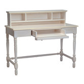 Taylor Cottage Victorian 48" W Writing Desk with Bookshelf