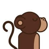 Animals Monkey Painting