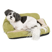 Chaise Bolster Dog Bed in Assorted