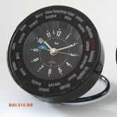 Auto-Align World Trotter Travel Alarm Clock
