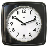 Cubist Retro Modern Wall Clock