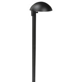Cast Aluminum Bala Landscape Down Light in Black