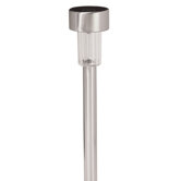 Mini Solar LED Landscape Light in Stainless Steel