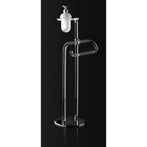 2-Function Bidet Stand with Chrome Base