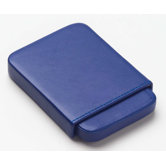 Bridle Business Card Slide Case in Blue
