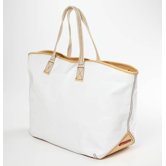 Carina Large Tote in White