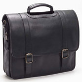 Vachetta Executive Briefcase in Black