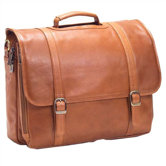 Tuscan Executive Laptop Briefcase in Tan
