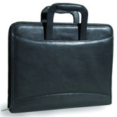 3-Ring Binder Tablet Padfolio in Tuscan Black
