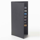 Faux Leather Travel Document and Ticket Holder
