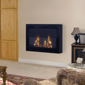 SoHo Wall Mounted Bio Ethanol Fireplace