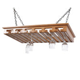 24 Hanging Wine Glass Rack