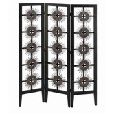 Loft Wood 3-Panel Screen