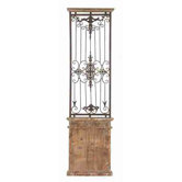 Toscana Metal Wood Wall Gate