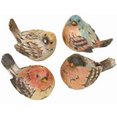 Metro Polystone Birds (Set of 4)