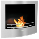 VioFlame Built-in Wall Mount Fireplace