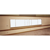 Two-Track Horizontal Sliding Markerboard Unit 4'H x 12'W