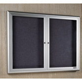 Classic Series Bulletin Board Cabinet with Cork