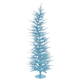 Colorful Laser 4' Sky Blue Artificial Christmas Tree
