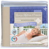 Luxury Waterproof Tencer Fiber Fitted Sheet Style Mattress Protector