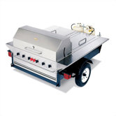Tailgate Propane Gas Grill with Storage